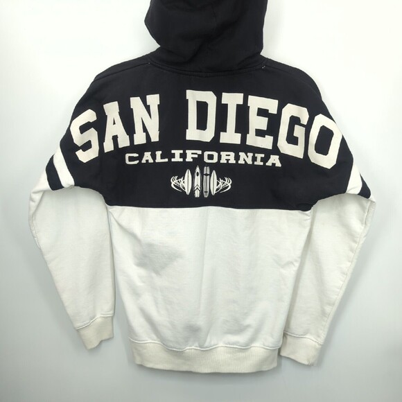 San Diego California Hoodie Unisex Small Black And White - Picture 6 of 10
